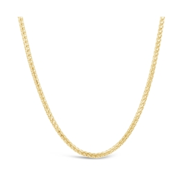 14k Yellow Gold 22" Franco Chain Necklace