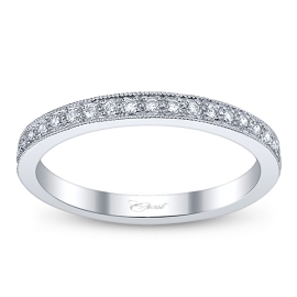 Coast Diamond Ladies 14k White Gold Diamond Wedding/Anniversary Ring