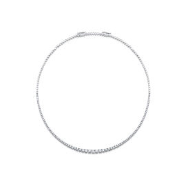 Sara Weinstock 18k White Gold Diamond Necklace 2 3/4 ct. tw.