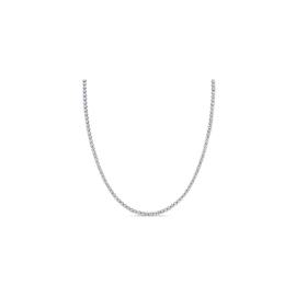 14k White Gold Necklace 5 ct. tw.