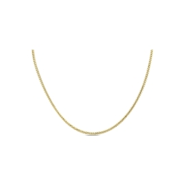 14k Yellow Gold 22" Miami Cuban Chain Necklace