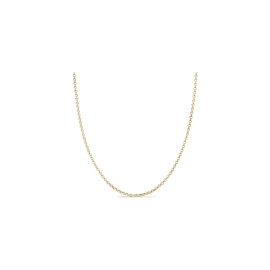 14k Yellow Gold 18" Rolo Chain