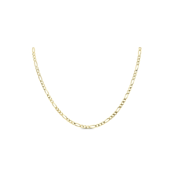 14k Yellow Gold 24" Figaro Chain Necklace