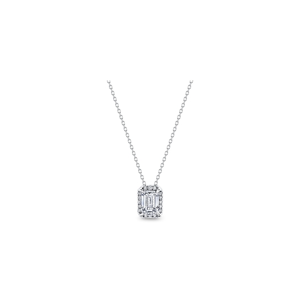 Eternalle Lab-Grown 14k White Gold Diamond Necklace 3/4 ct. tw.