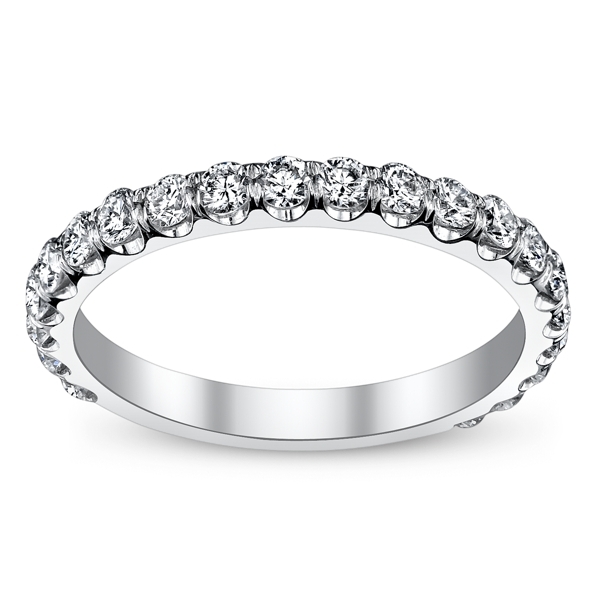 Michael M. 18k White Gold Diamond Wedding Ring 3/4 ct. tw.