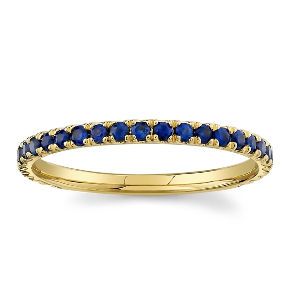 Mark Henry 18k Yellow Gold Blue Sapphire Fashion Ring