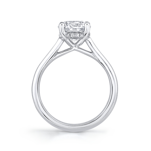 Coast Diamond 14k White Gold Diamond Engagement Ring Setting .05 ct. tw.