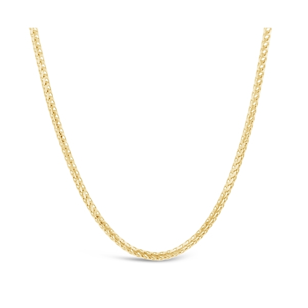 14k Yellow Gold 22" Franco Chain Necklace