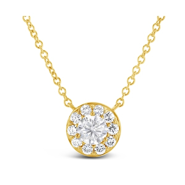 Eternalle Lab-Grown 14k Yellow Gold Diamond Necklace 1 ct. tw.