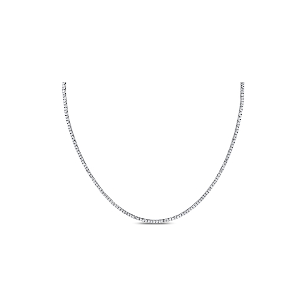 Eternalle Lab-Grown 14k White Gold Diamond Necklace 3 ct. tw.