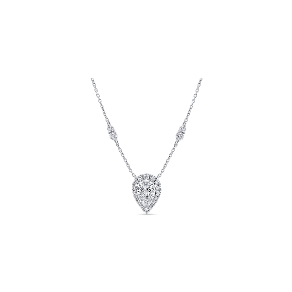 Eternalle Lab-Grown 14k White Gold Diamond Necklace 1 ct. tw.