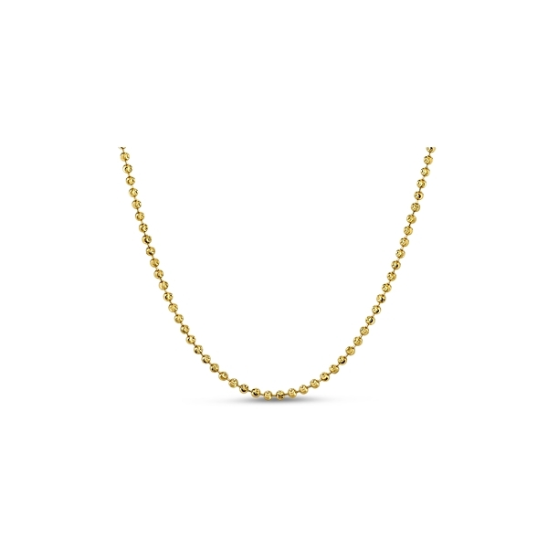 14k Yellow Gold 30" Bead Chain Necklace