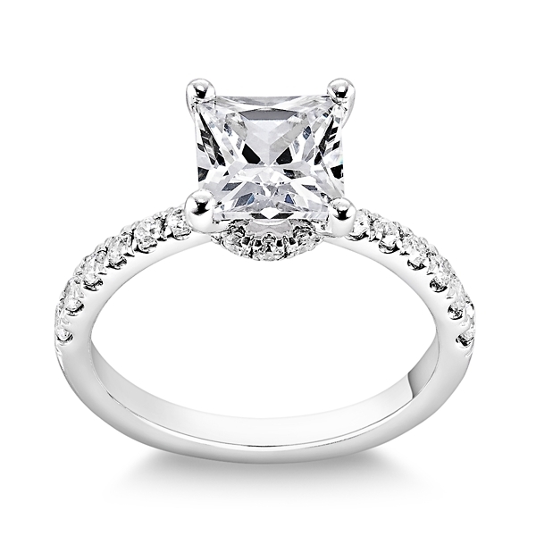 Eternalle Lab-Grown 14k White Gold Diamond Engagement Ring 2 1/2 ct. tw.