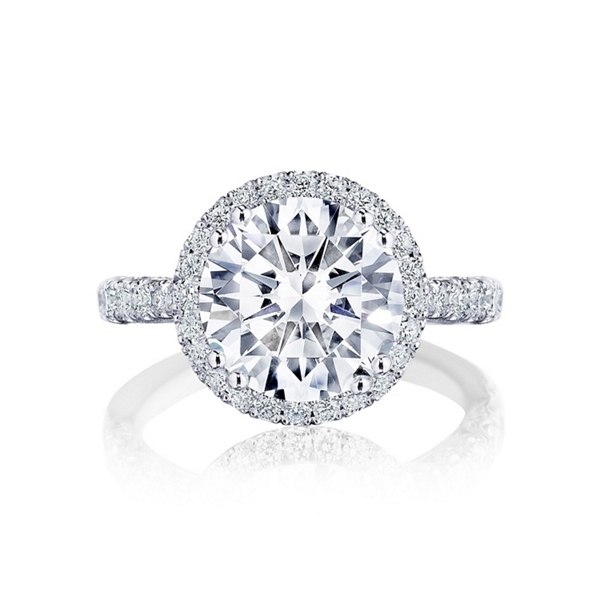 Tacori Platinum Diamond Engagement Ring Setting 7/8 ct. tw.
