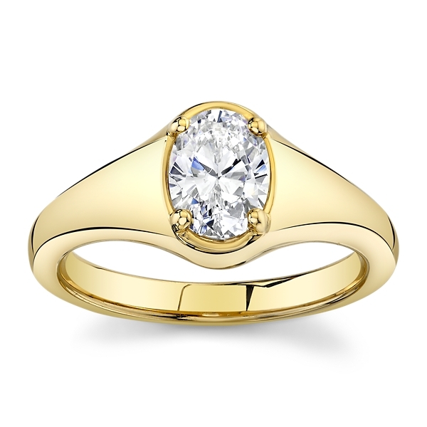 RB Signature THE HYBRID 14k Yellow Gold Engagement Ring Setting