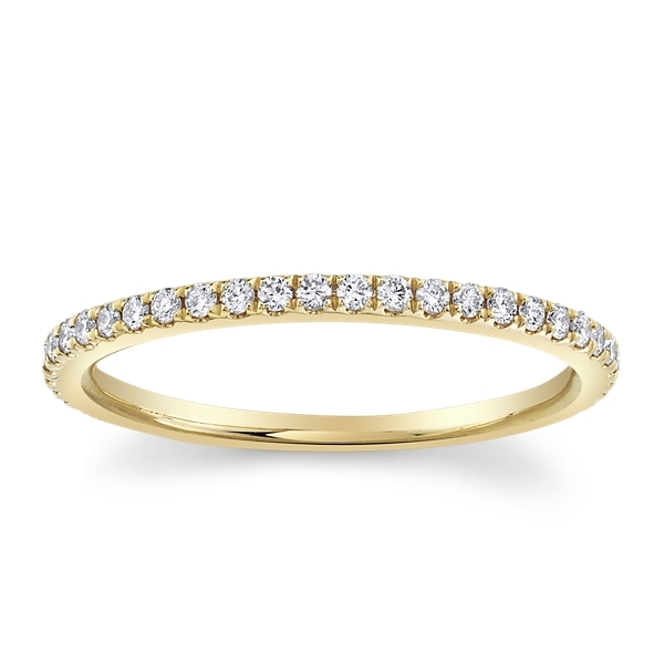 Suns and Roses 14k Yellow Gold Diamond Wedding Band 1/4 ct. tw.
