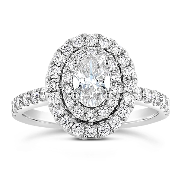 Eternalle Lab-Grown 14k White Gold Diamond Engagement Ring 1 1/4 ct. tw.