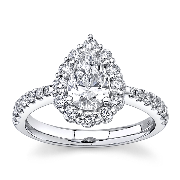 Eternalle Lab-Grown 14k White Gold Diamond Engagement Ring 1 1/2 ct. tw.