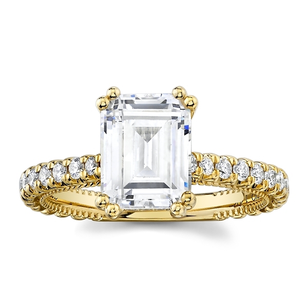 Verragio 14k Yellow Gold Diamond Engagement Ring Setting 5/8 ct. tw.