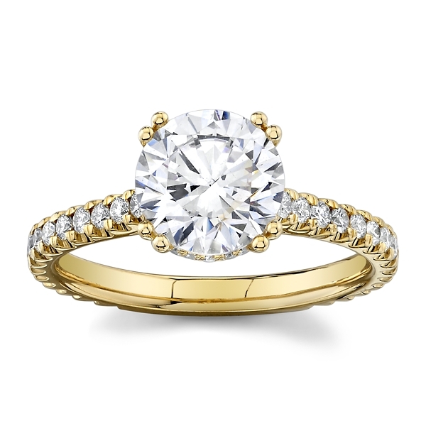 Verragio 14k Yellow Gold Diamond Engagement Ring Setting 1/2 ct. tw.