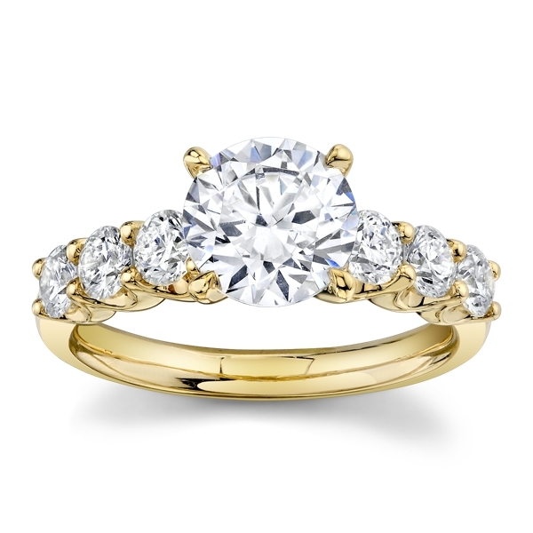 RB Signature The Hazel 14k Yellow Gold Diamond Engagement Ring Setting 1 ct. tw.