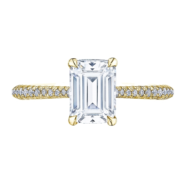 Tacori 18k Yellow Gold Diamond Engagement Ring Setting 1/4 ct. tw.
