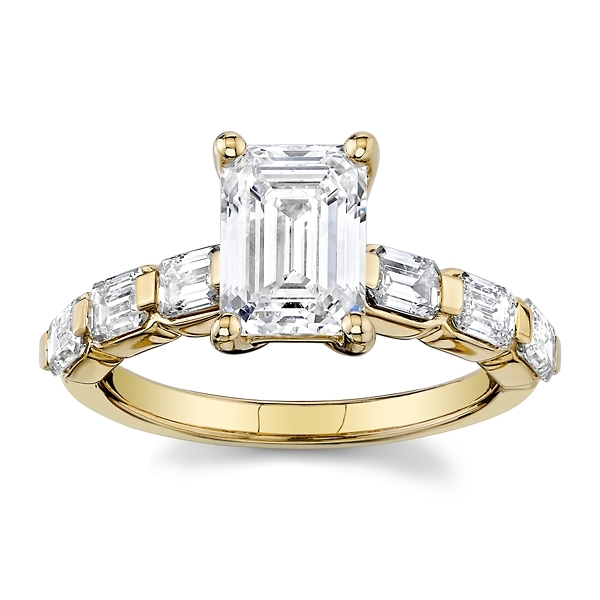 Eternalle Lab-Grown 14k Yellow Gold Diamond Engagement Ring 3 ct. tw.