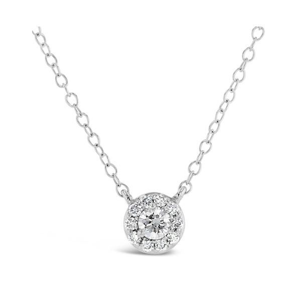 Eternalle Lab-Grown 14k White Gold Diamond Necklace 1/4 ct. tw.