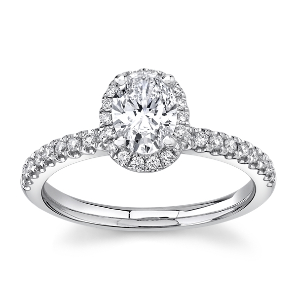 Eternalle Lab-Grown 14k White Gold Diamond Engagement Ring 1 ct. tw.