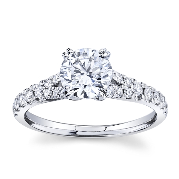 Eternalle Lab-Grown 14k White Gold Diamond Engagement Ring 1 1/4 ct. tw.