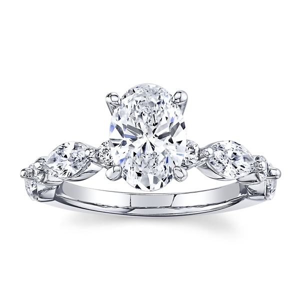 Eternalle Lab-Grown 14k White Gold Diamond Engagement Ring 2 1/4 ct. tw.