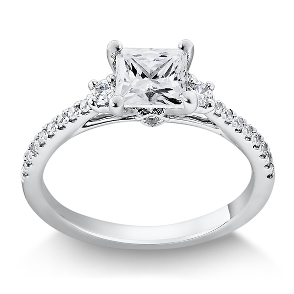 Eternalle Lab-Grown 14k White Gold Diamond Engagement Ring 1 ct. tw.