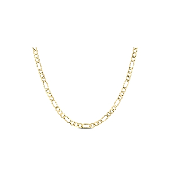 14k Yellow Gold 24" Figaro Chain Necklace