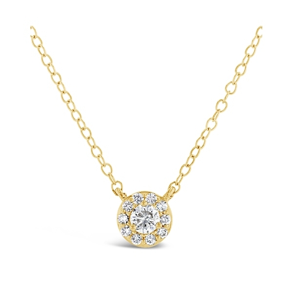 Eternalle Lab-Grown 14k Yellow Gold Diamond Necklace 1/4 ct. tw.