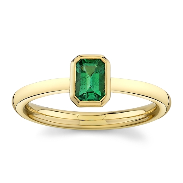 Mark Henry 18k Yellow Gold Emerald Fashion Ring