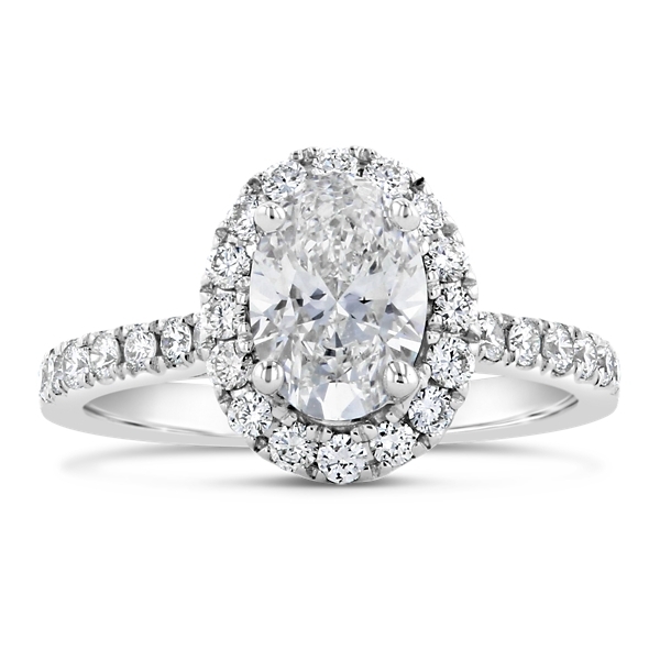 Eternalle Lab-Grown 14k White Gold Diamond Engagement Ring 1 1/3 ct. tw.