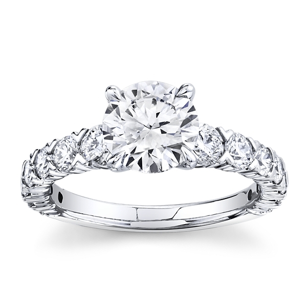 Eternalle Lab-Grown 14k White Gold Diamond Engagement Ring 2 1/2 ct. tw.