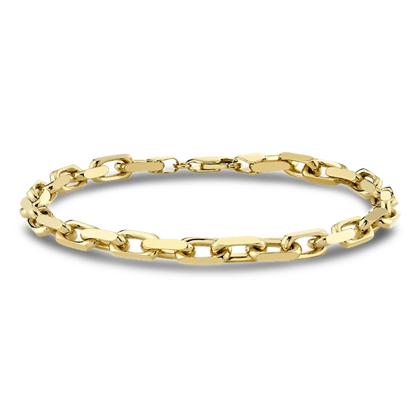 14k Yellow Gold 8.25" Cable Chain Bracelet