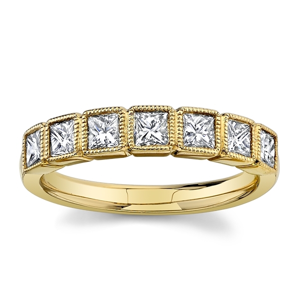 14k Yellow Gold Diamond Wedding Ring 1 ct. tw.