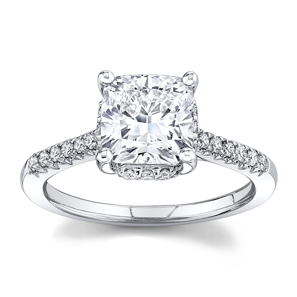 Eternalle Lab-Grown 14k White Gold Diamond Engagement Ring 2 ct. tw.