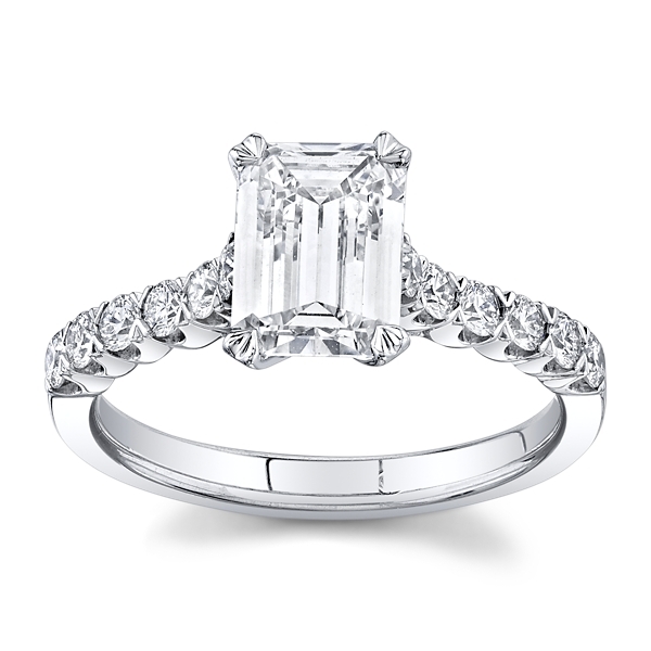Christopher Designs Lab-Grown 14k White Gold Diamond Engagement Ring 1 3/4 ct. tw.