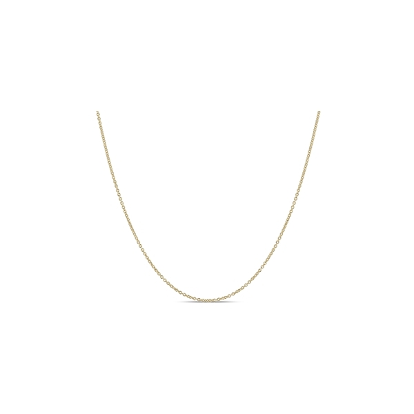 Doves 18k Yellow Gold Cable Chain Necklace